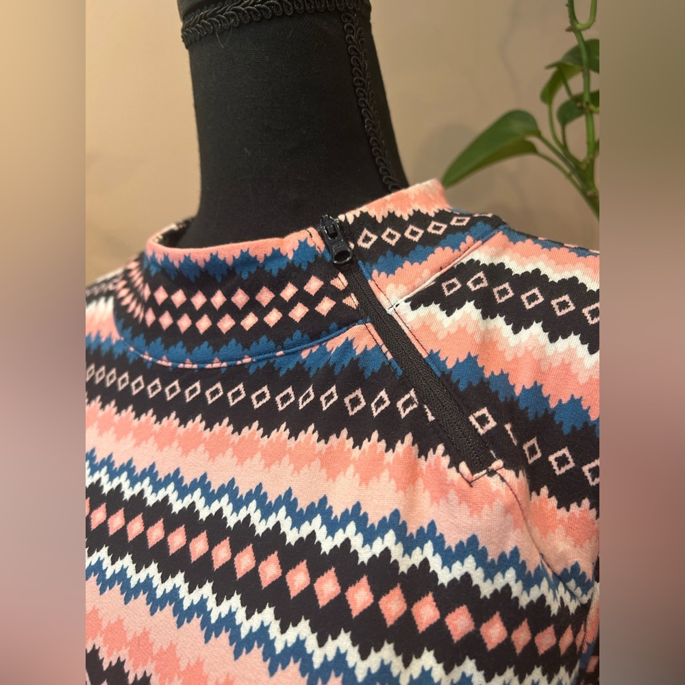 Talbots Multicolor Patterned Sweater - Picture 4 of 6